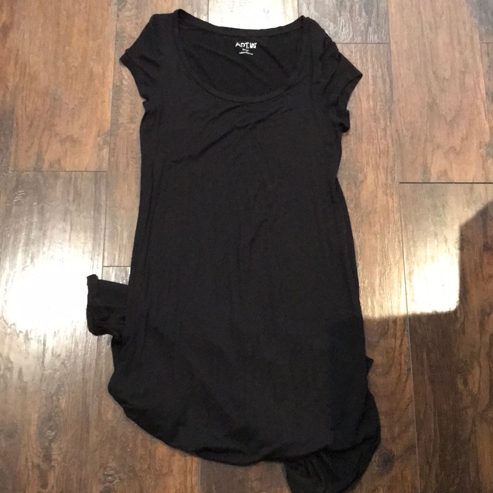 Black maxi dress L